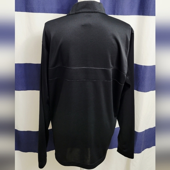 Nike Men’s Dri-FIT Black Performance Quarter-Zip Top – Size Large - Picture 2 of 5